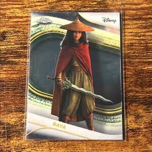 Disney Raya Topps Chrome trading card
